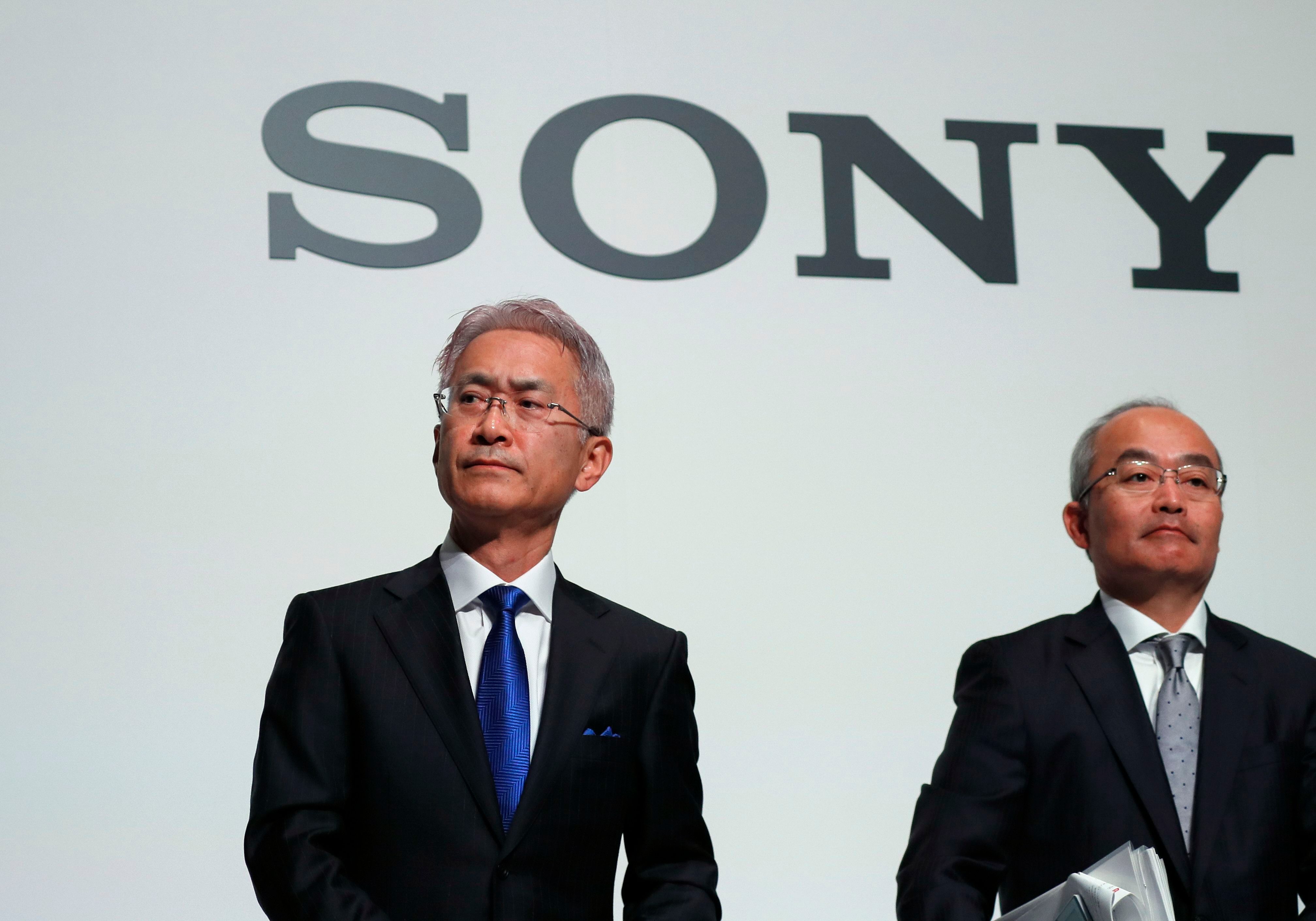 Kenichiro YoshidaSony's CEO unveils company's mid-term strategy for 2018-2020 Tokyo Japan- 22 May 2018 Kenichiro Yoshida, President and Chief Executive Officer of Sony Corp. attends an announcement event at its headquarters in Tokyo