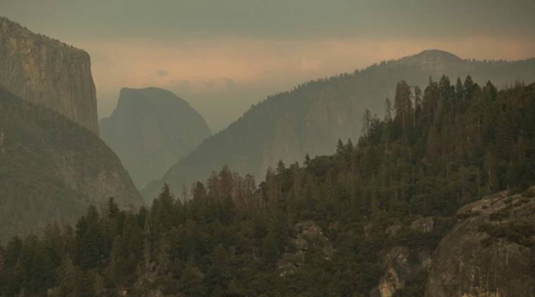 California wildfire California fire Ferguson fire Yosemite National Park Yosemite National Park evacuation wildfires camping season World News Indian Express