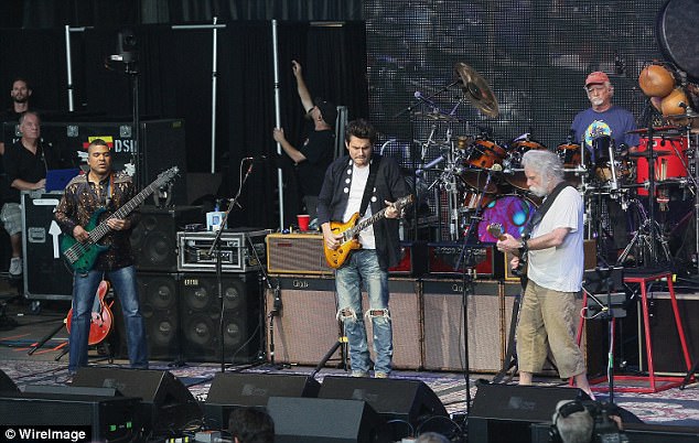 His pals This has forced the Wonderland crooner to postpone his show in NOLA with The Dead and Company seen with the band in 2016