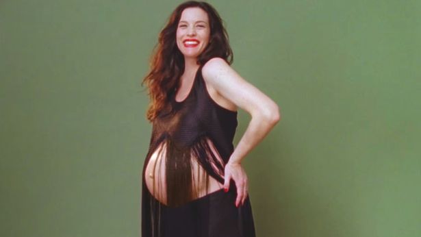 A pregnant Liv Tyler appears in a video titled 'Legs Are Not Doors'