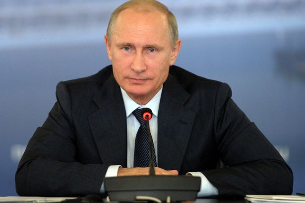 Russia's president Vladimir Putin