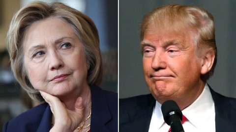 Hillary Clinton and Donald Trump