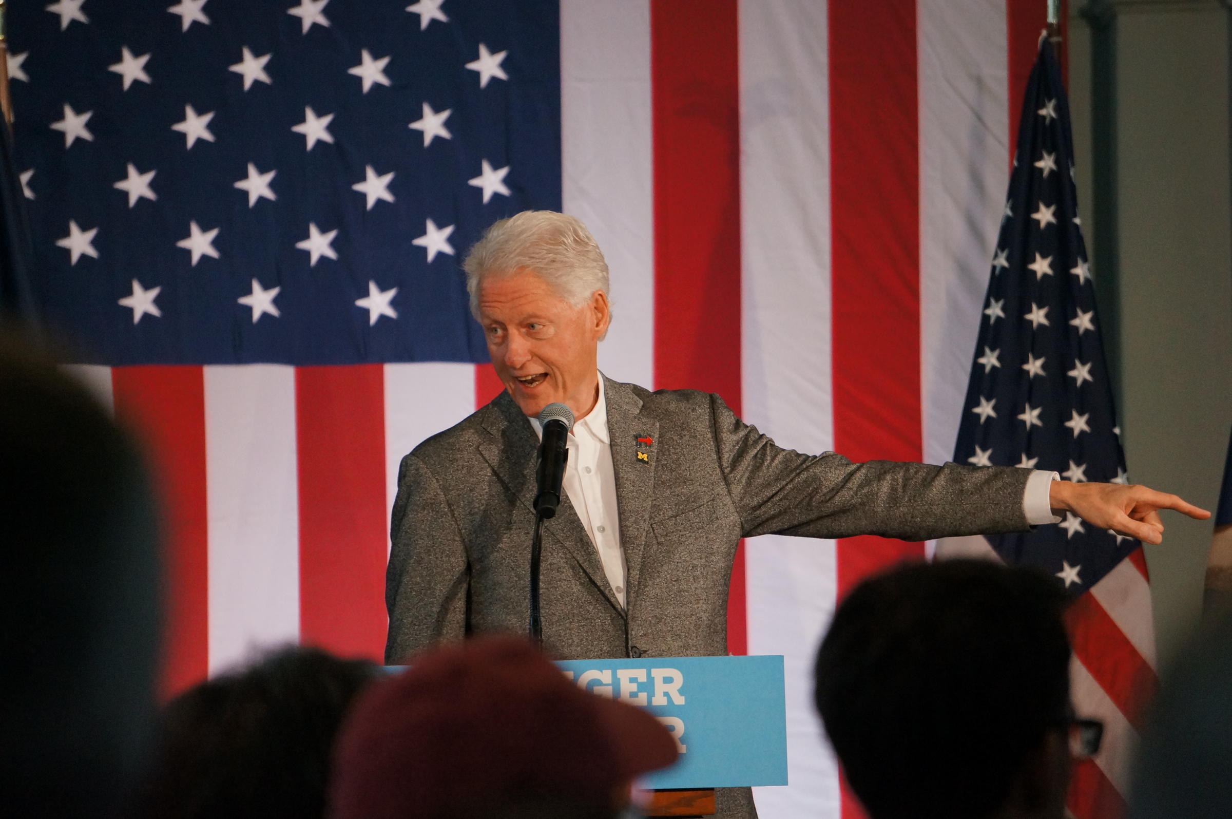 Bill Clinton in Flint