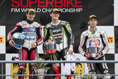 Tom Sykes, Carlos Checa & Sylvain Guintoli - Portimao 2012 Tom Sykes, Carlos Checa & Sylvain Guintoli - Portimao 2012